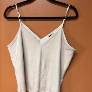 Free Press Pink Camisole Valour Tank Top Rom Com Festival Layering Blouse Size L